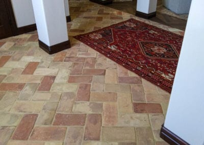 Tile floor