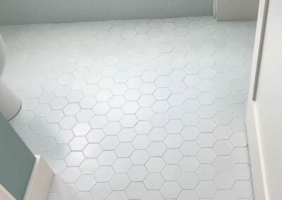 Tile flooring